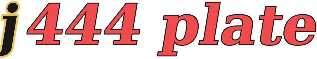 j444 plate logo